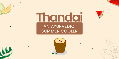 Ayurvedic Thandai Banner