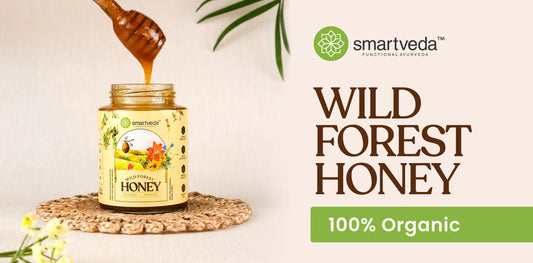 smartveda's wild forest honey