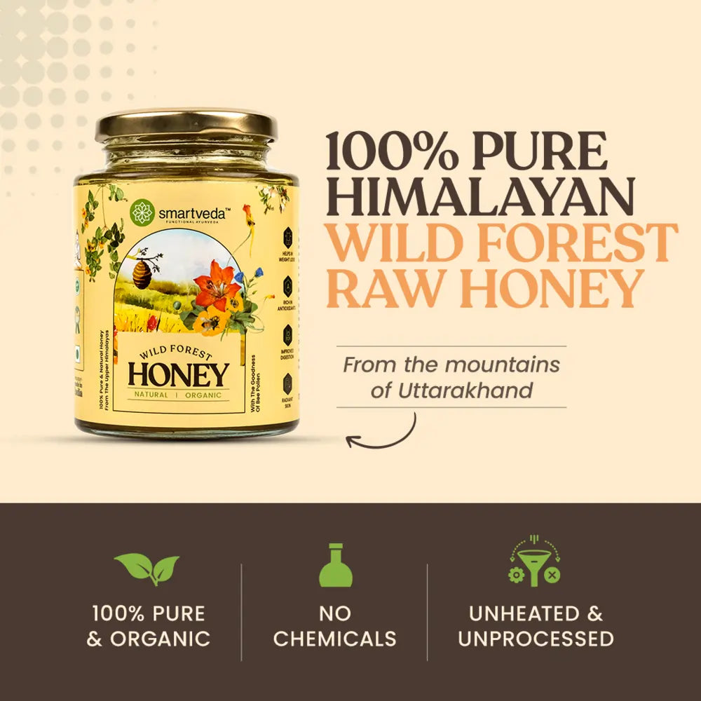Smartveda's Ayurvedic Product Wild Forest Honey