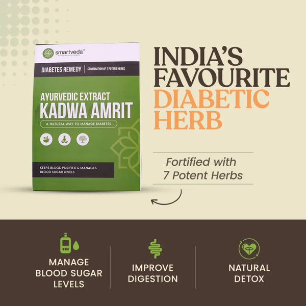 Kadwa Amrit | Ayurvedic Diabetes Herbs - Smartveda