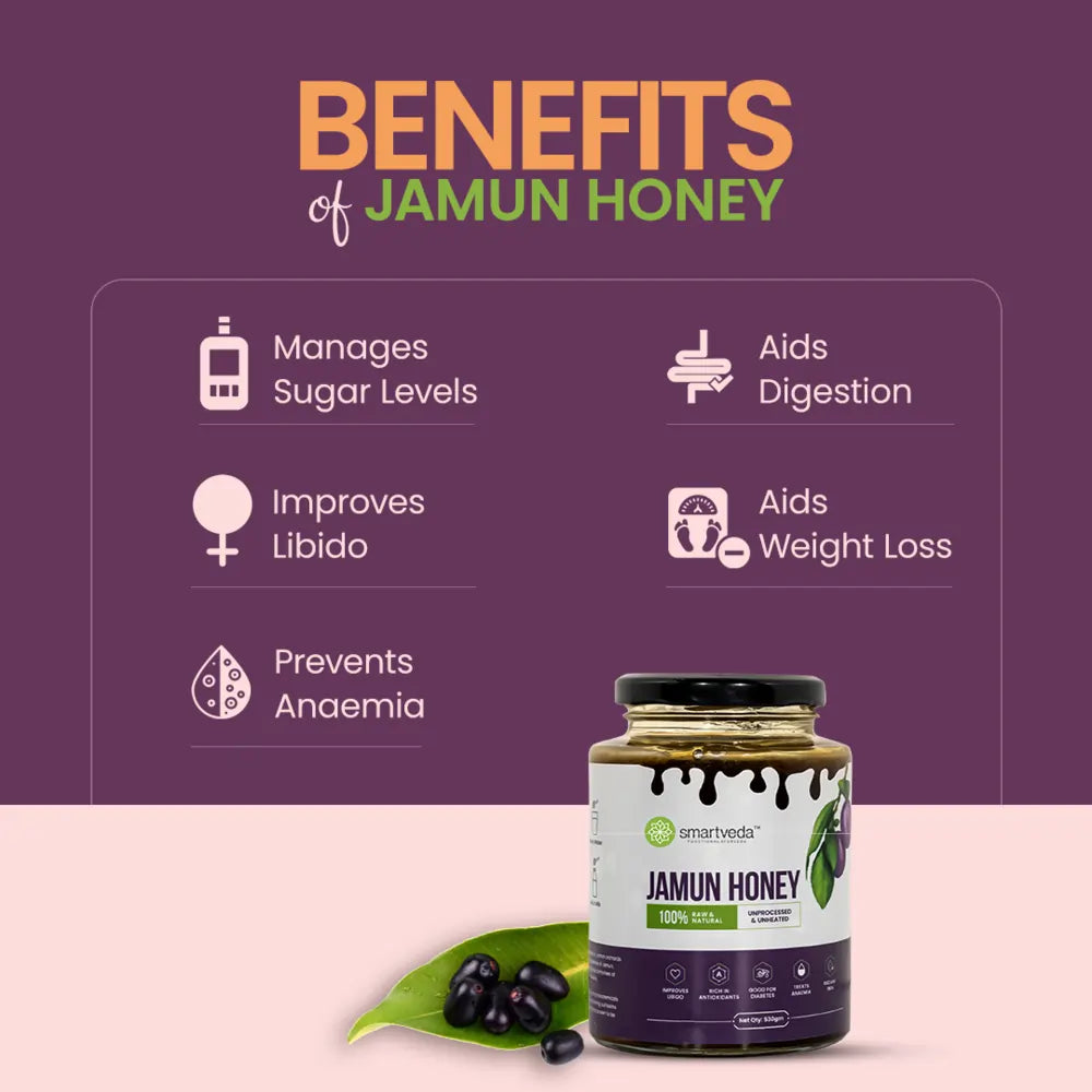 Smartveda's Ayurvedic Product Jamun Honey